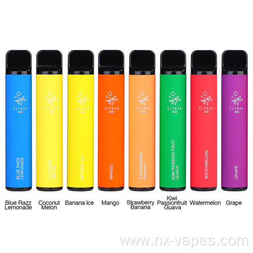 Elf Bar 1500 Disposable E-Cigarette Pod Europe